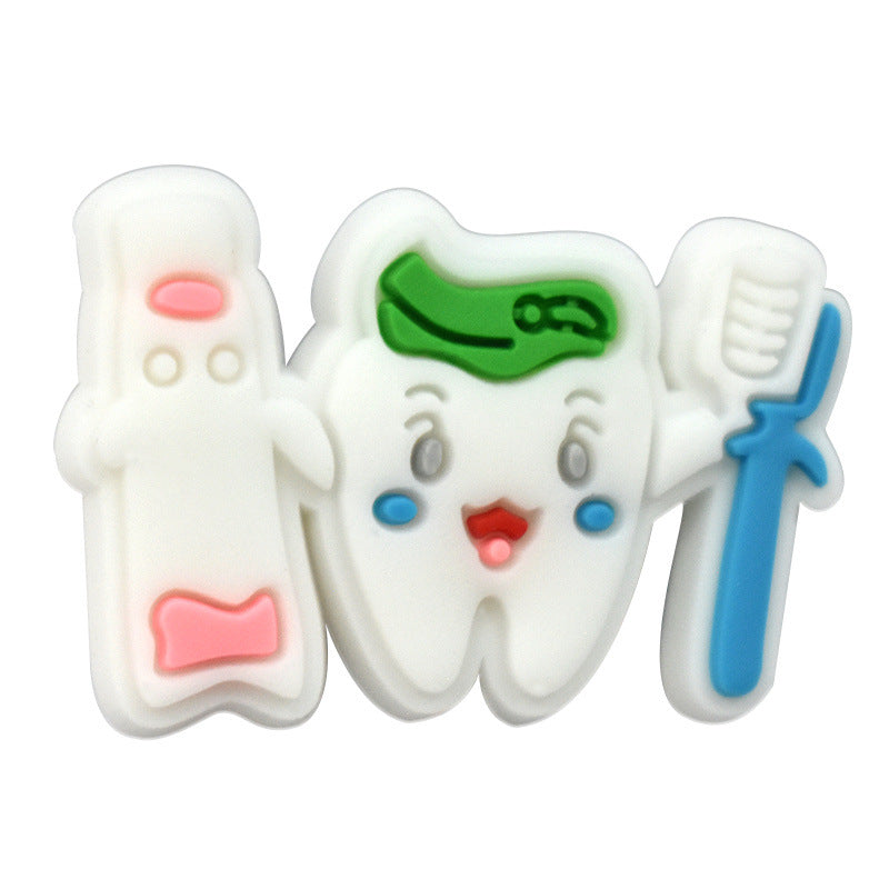 Wholesale Random 100pcs/pack  Medical series cartoon bead  Focal Beads