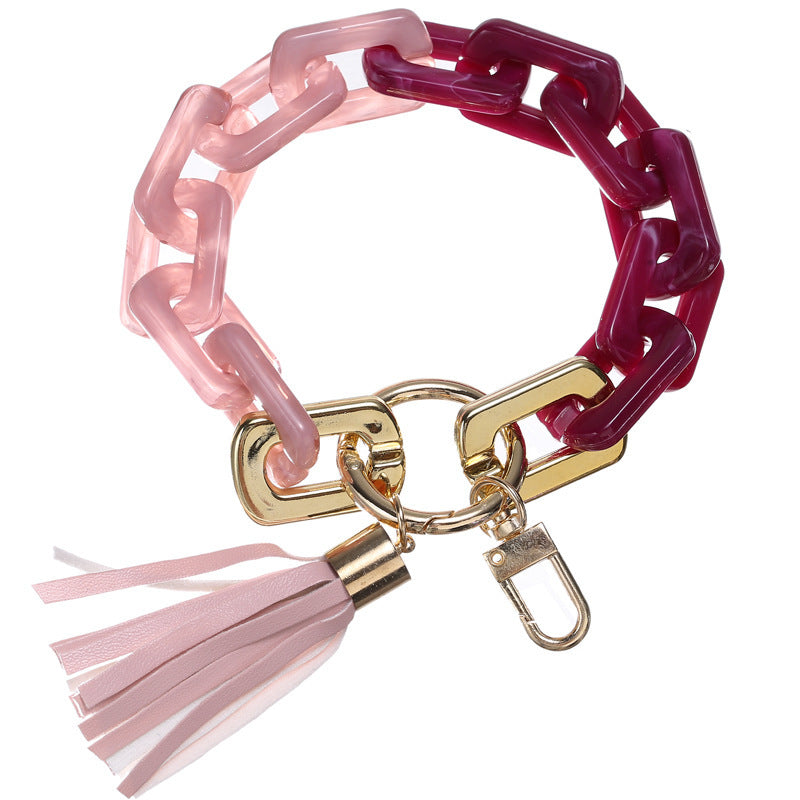 Wholesale Acrylic Bracelet Keychain