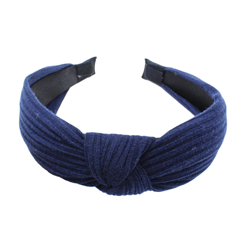 Wholesale Fabric Wide Edge Cross Headband