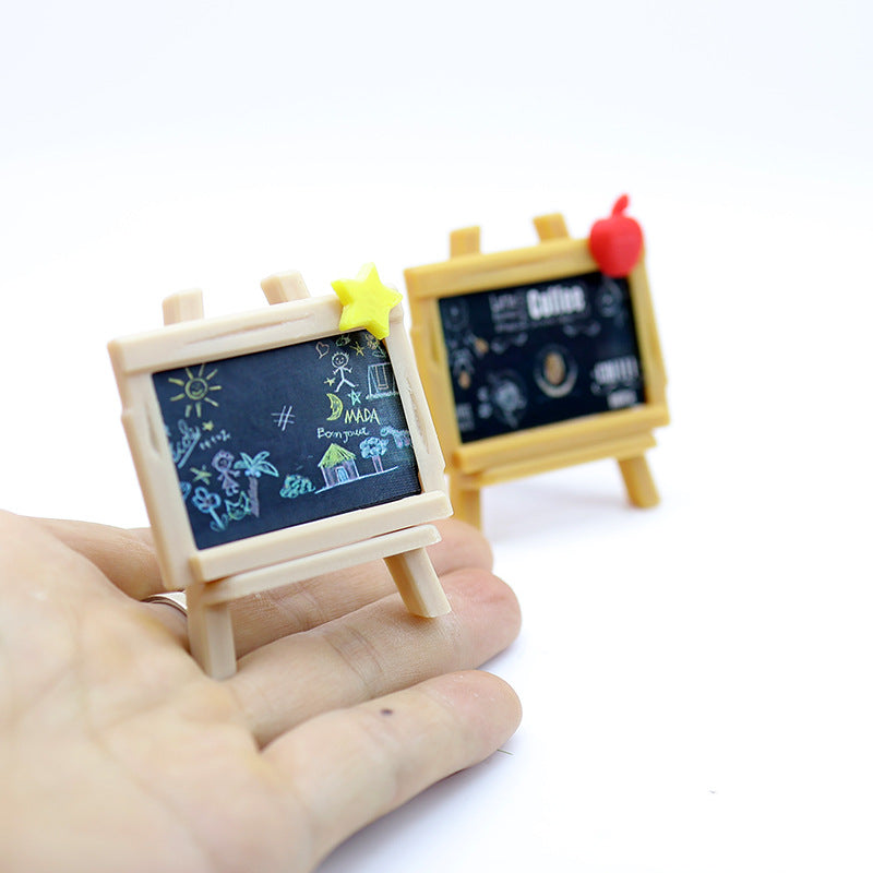 Wholesale coffee shop mini frame Doll Accessories