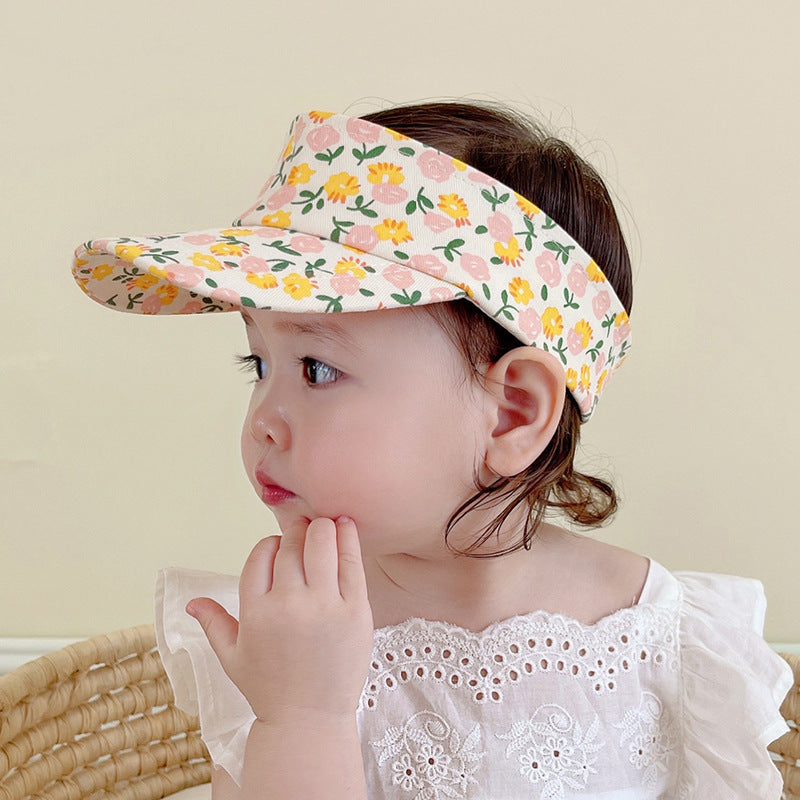 Wholesale Children's Outdoor Empty Top Cotton Baseball Caps