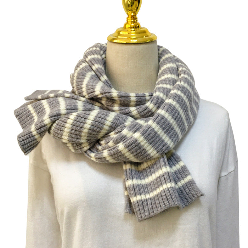 Wholesale Autumn and Winter Arctic Velvet Knitted Scarf