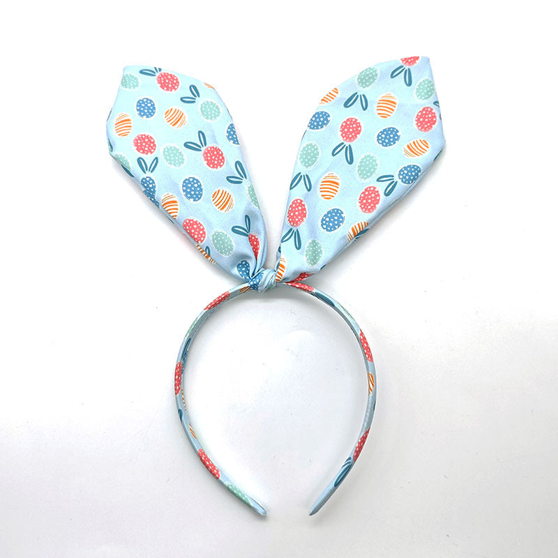 Wholesale Easter colored cartoon rabbit ear headband
