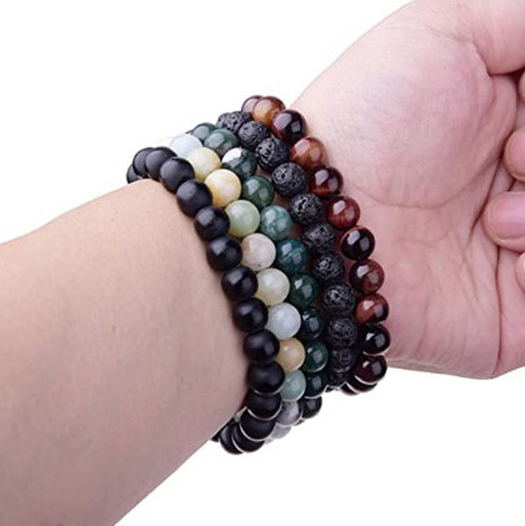 Wholesale Natural Stone Beaded Bracelets