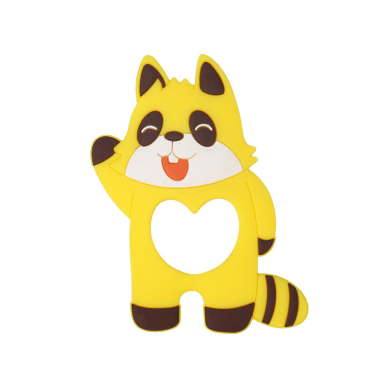 Wholesale 10PCS/PACK Silicone Cartoon Animal Teething Stick