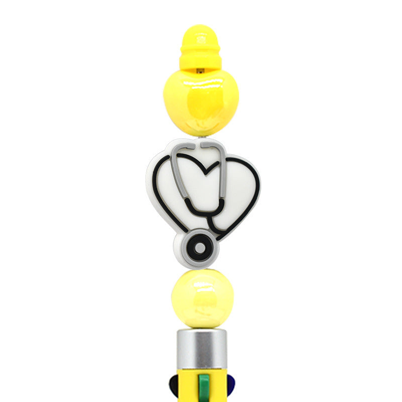 Wholesale Random 100pcs/pack  Medical Cartoon Beads Focal Beads