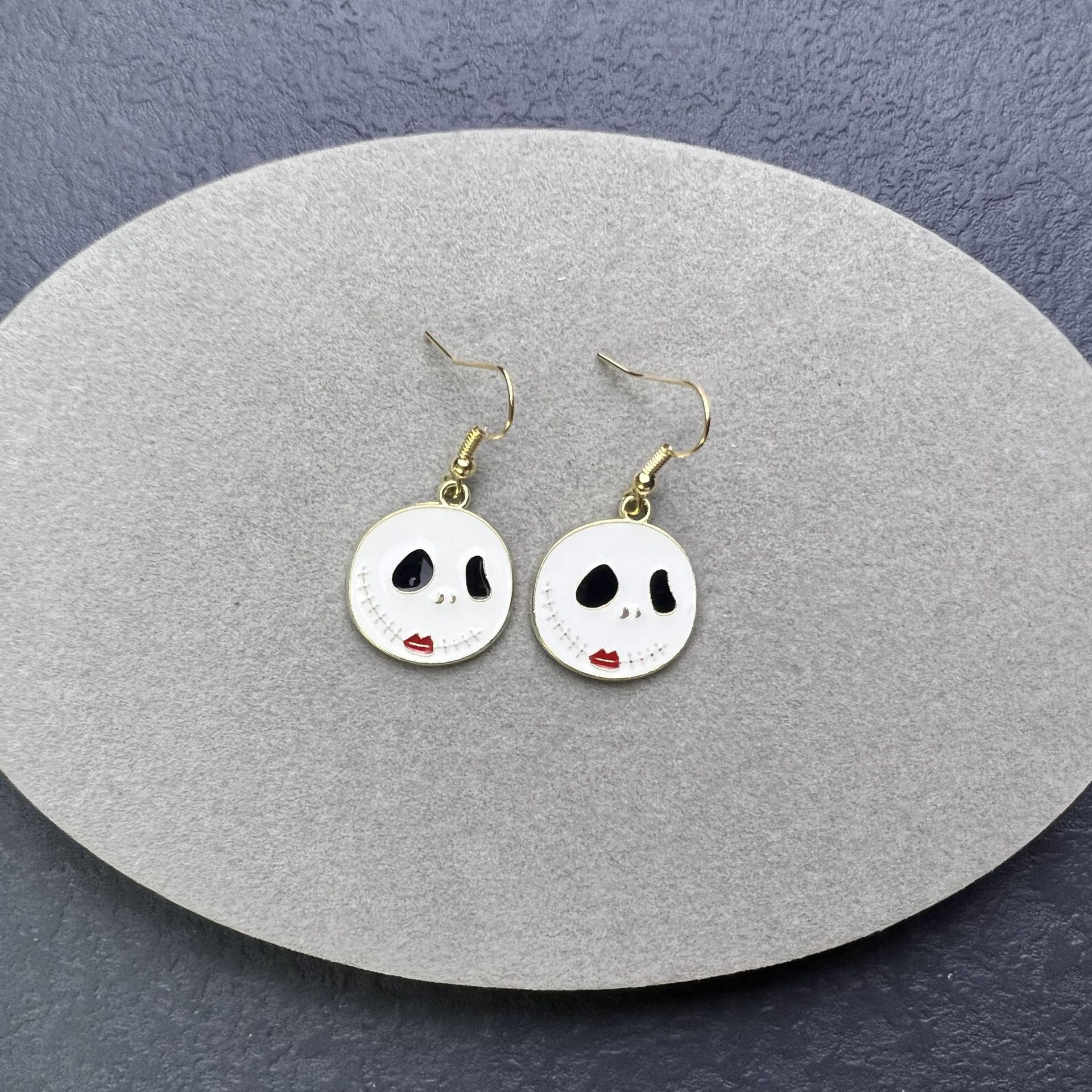 Wholesale Halloween Simple Fashion Ghost Pumpkin Spider Witch Spoof Earrings