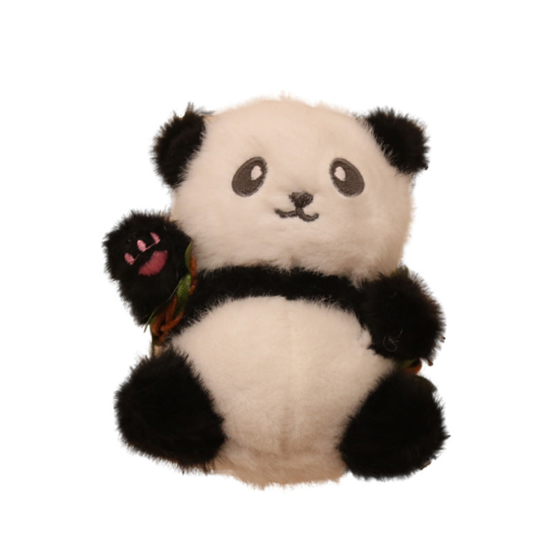 Wholesale Wholesale cute panda pendant with fruit on back