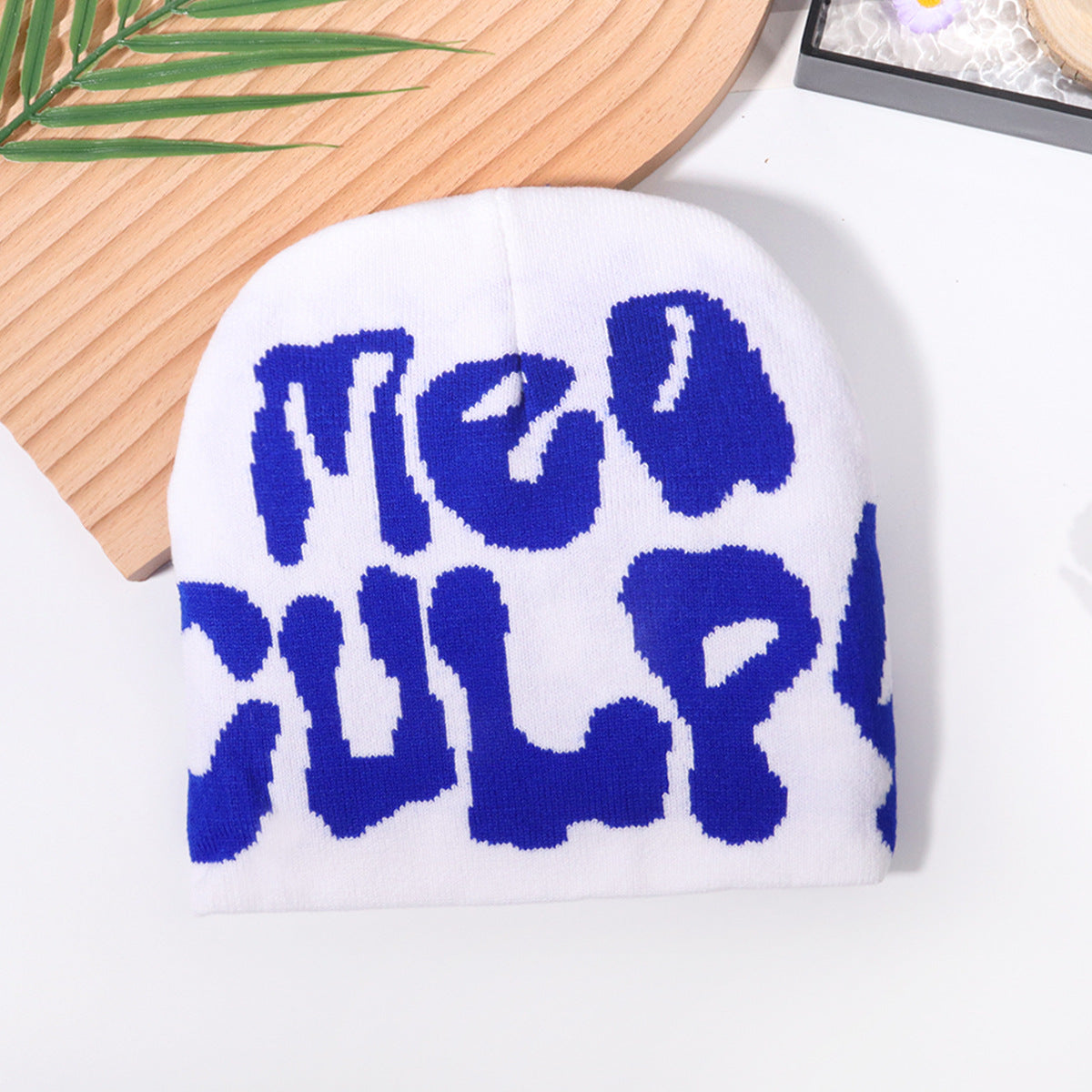 Wholesale Colorful letter jacquard knitted Winter Hat