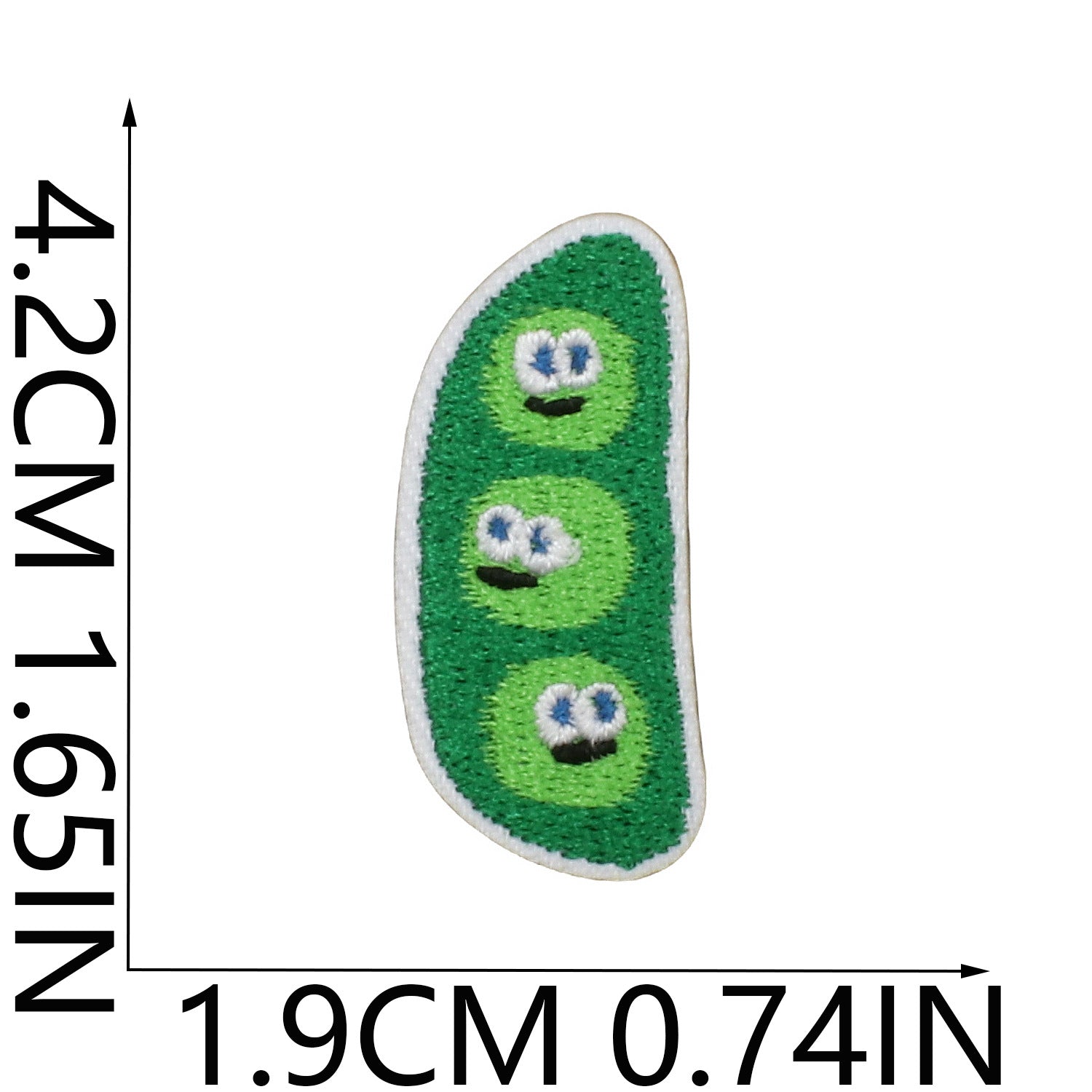 Wholesale Cute Orange Banana Embroidered Fruit Patches For Clothing DIY Accessory