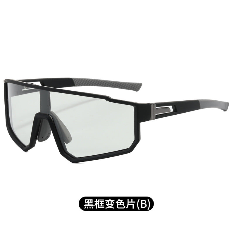 Wholesale New fashion sports colorful one-piece sunglasses