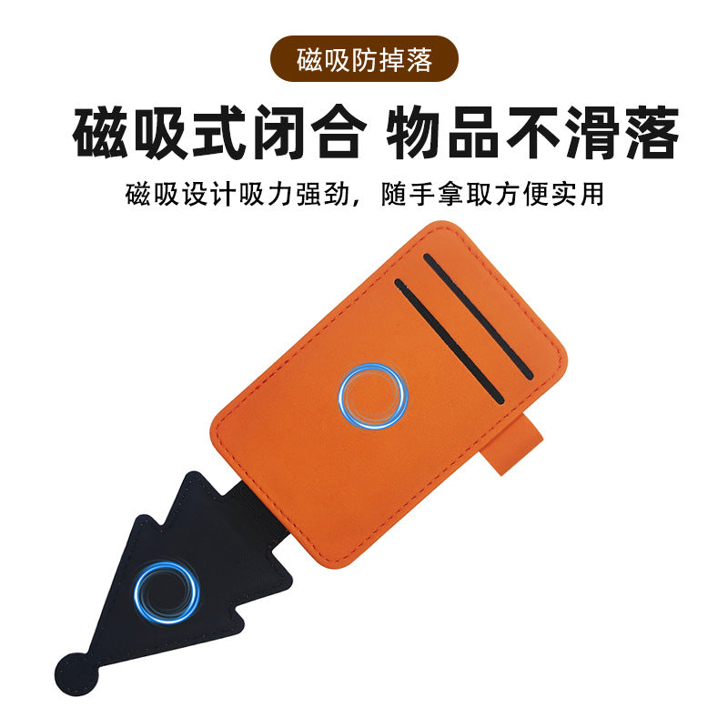 Wholesale Car glasses holder car sun visor multifunctional card holder