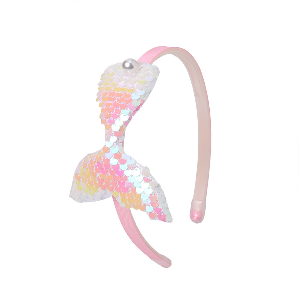 Wholesale Wholesale Sequin Mermaid Headband
