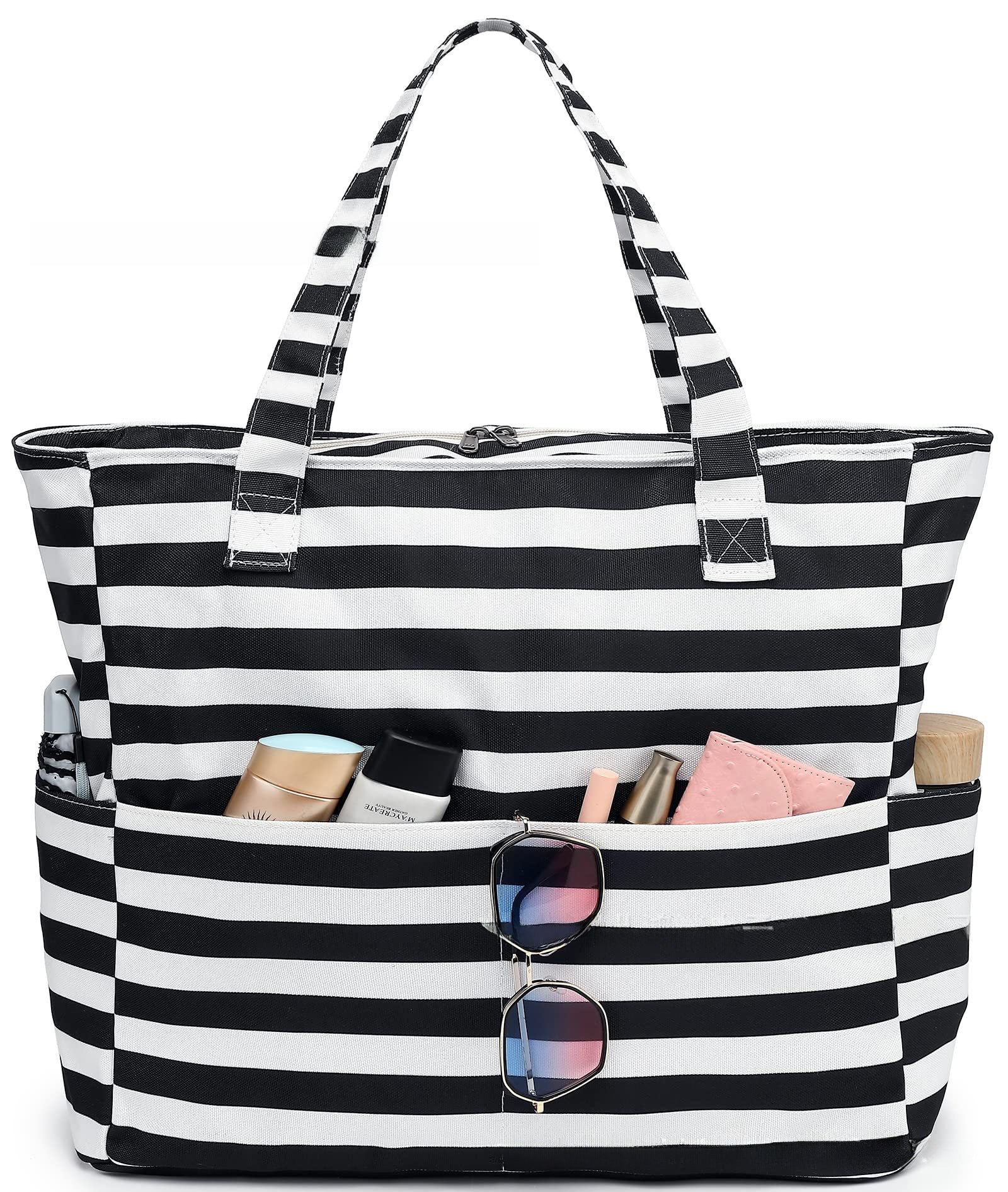 Wholesale multi-functional large  classic popular beach bag travel holiday gym essential