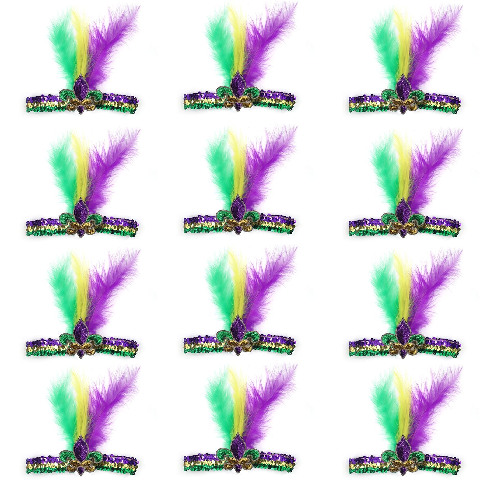 Wholesale Carnival Three Color Headband Mask Necklace Carnival Theme Carnival Prom Party