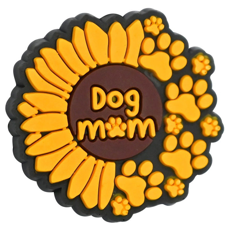 Wholesale   Random 100pcs/pack  Cute cartoon puppy beaded beads