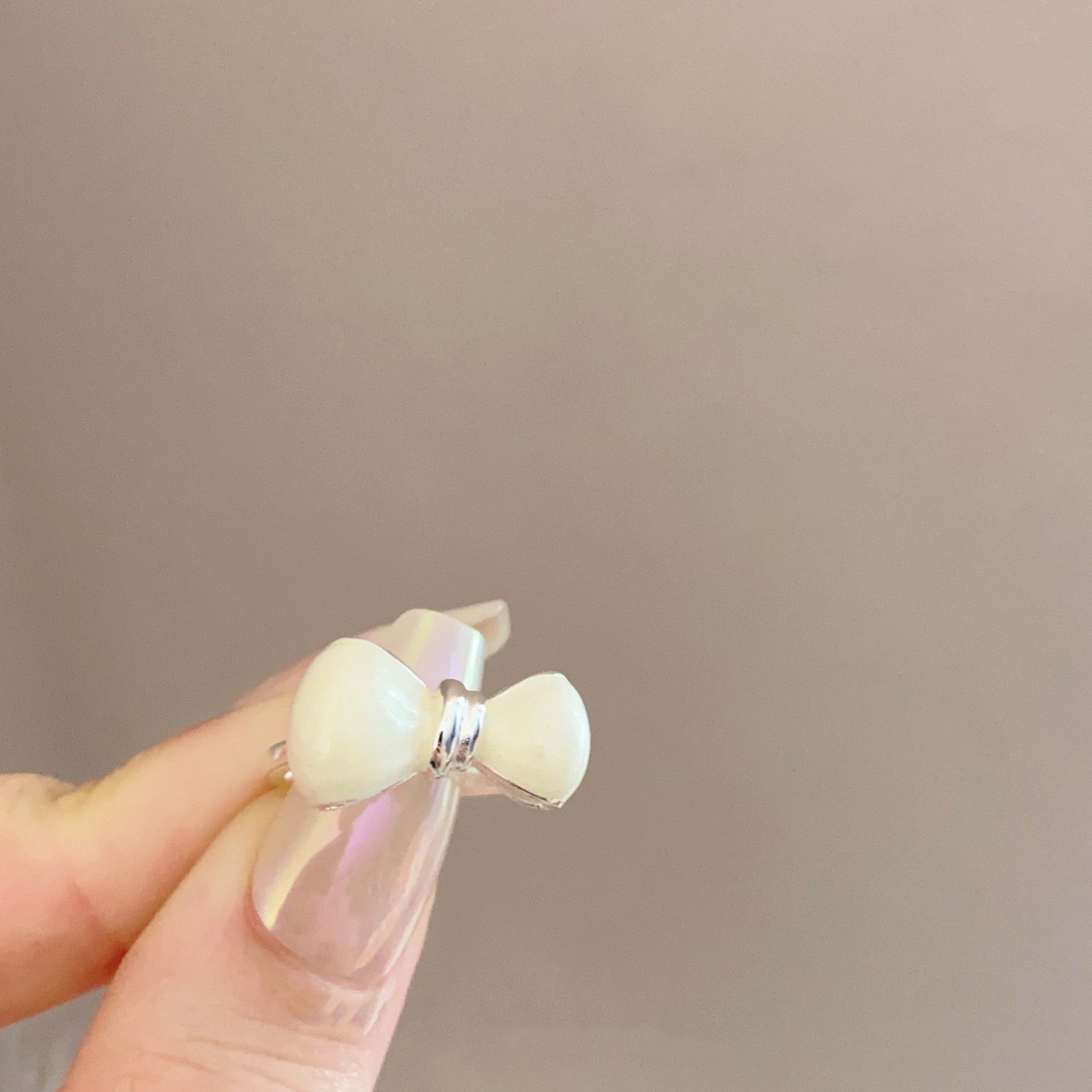 Wholesale Rainbow Tourmaline Ring Fashion Multi-Treasure Beaded Ring