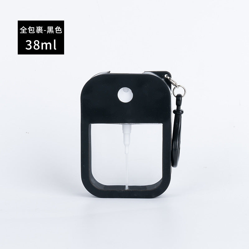 Wholesale DIY Silicone Set Spray Bottle 38ml Alcohol Perfume Hand Sanitizer Spray Bottle Travel Bottling Set Can Be Wraped Can Be DIY