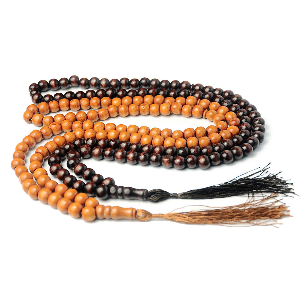 Wholesale Handmade Wooden 99 Bead Middle Eastern Tassel Prayer Beads Gift Resale