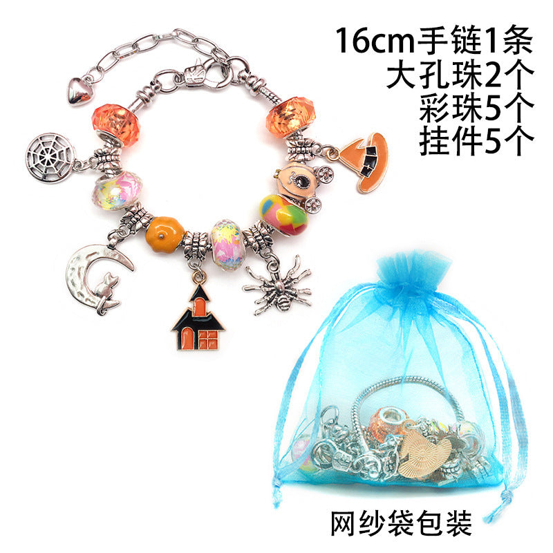 Wholesale 2PCS Christmas Kids Alloy Bracelet