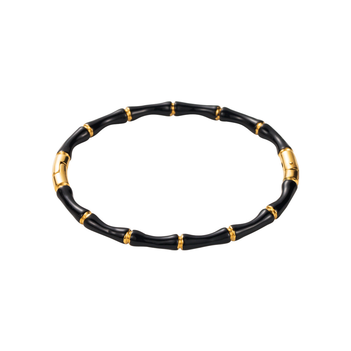 Wholesale Stainless Steel Bamboo Closed Bracelet