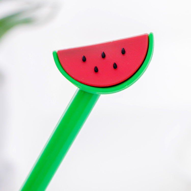 Pluma de gel de fruta de plástico al por mayor