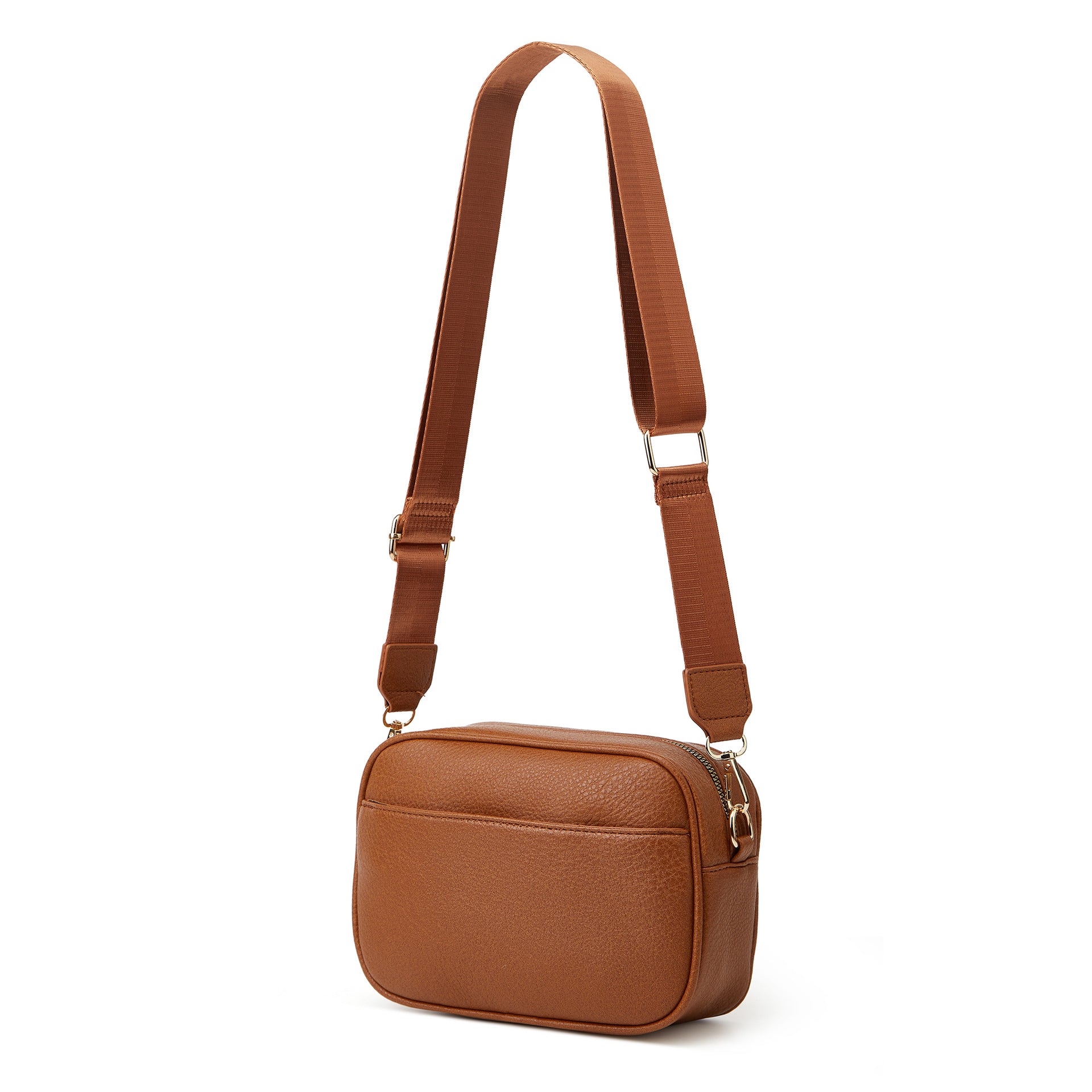 Wholesale Solid Color PU Crossbody Bag