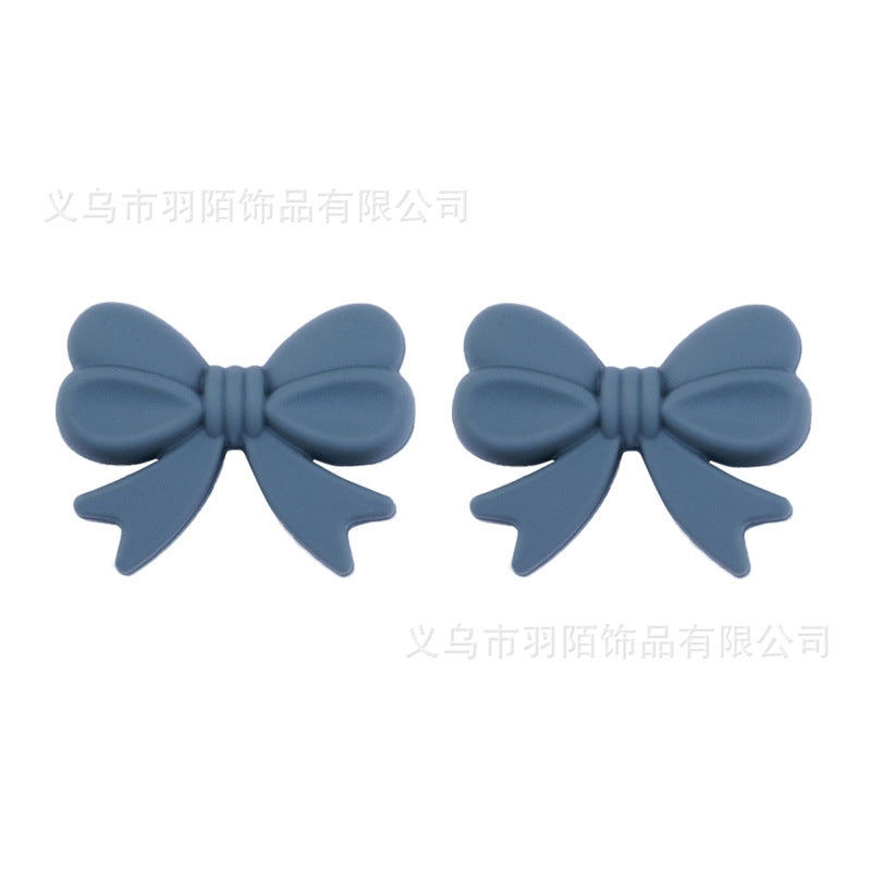 Wholesale 20pcs colorful bow Focal Beads