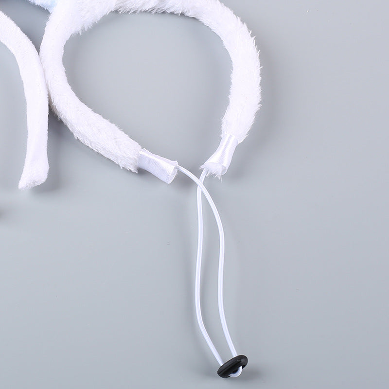 Wholesale Creative Cute Rabbit Ears Atmosphere Photo Carrot Headband Easter Party Performance Decorations