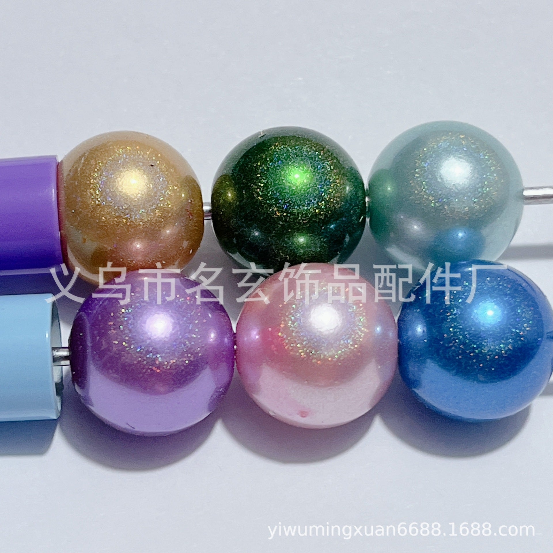 Wholesale 200PCS Acrylic Light Bulb Beads