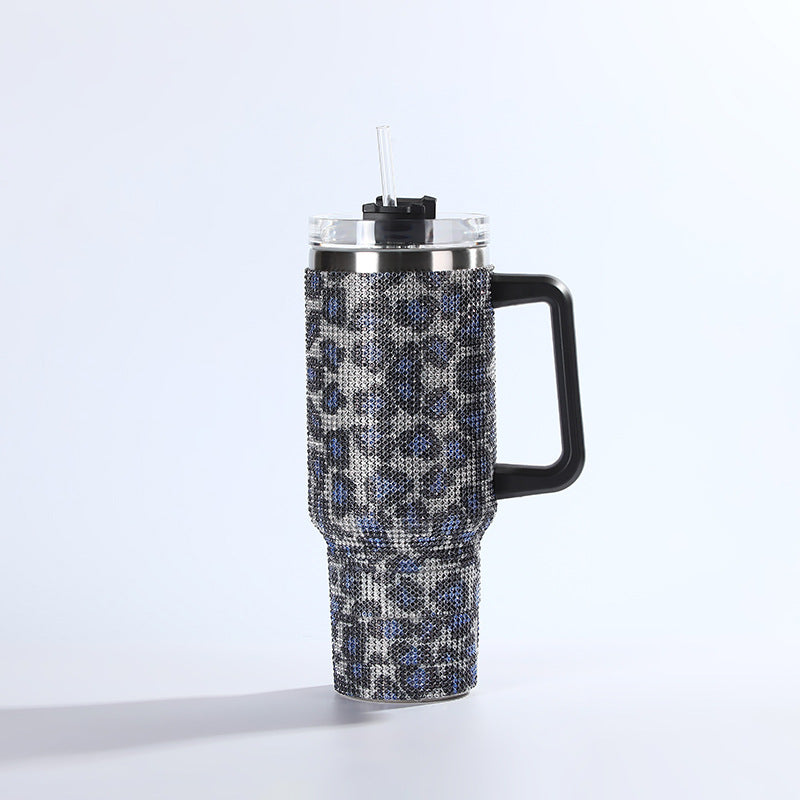 Wholesale 40oz Stainless Steel Cup with Drill Handle Car Cup Ice Bullies Cup