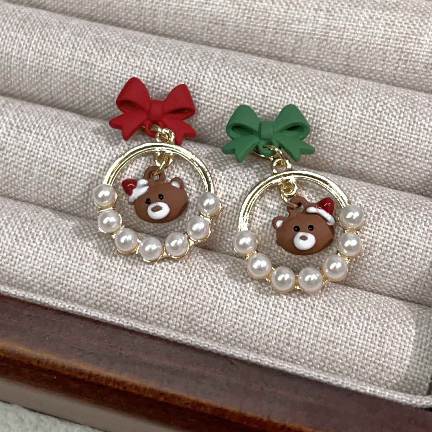 Wholesale Christmas Series Climbing  Earrings