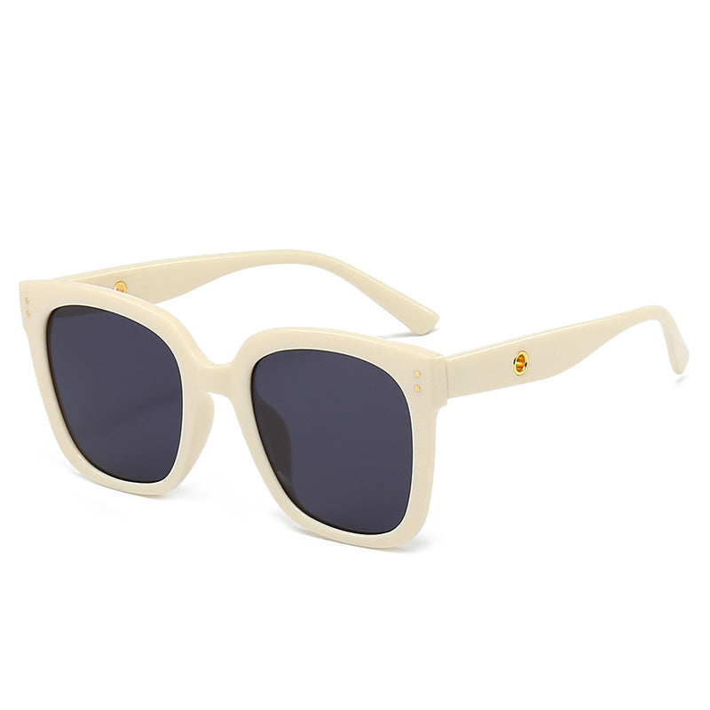 Wholesale Square Frame Sunscreen PC Sunglasses