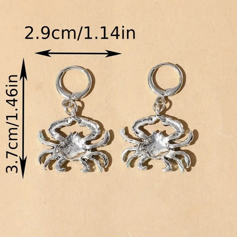 Wholesale Hawaiian style crab earrings for women