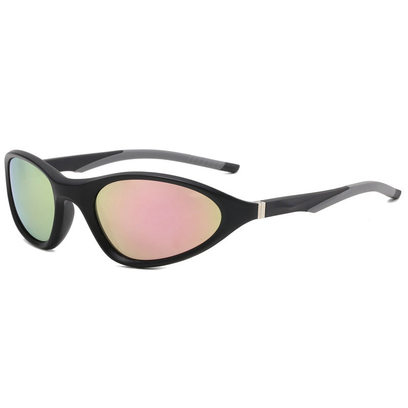 Wholesale PC New Oval Outdoor Sports Sunglasses