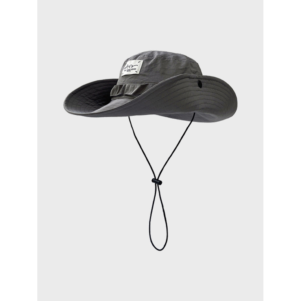 Wholesale Cotton Big Brim Sunscreen Bucket Hat