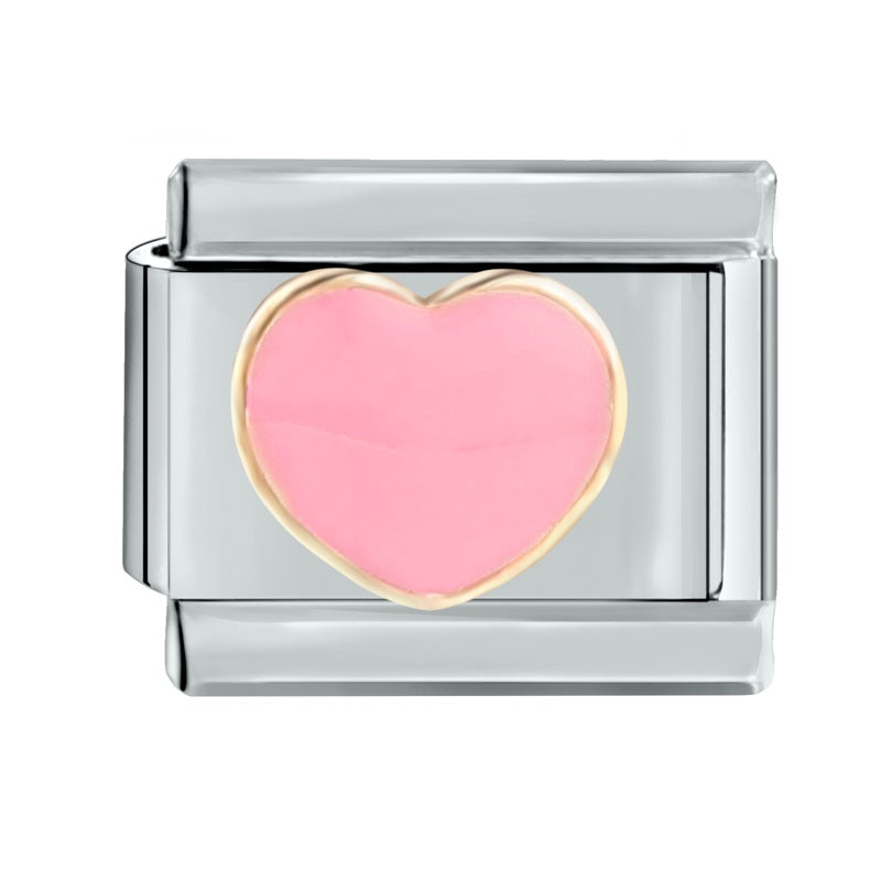 Wholesale Italian Charm Bracelet 9mm DIY Splicing and Removable Stainless Steel Funny Composable Bracelet