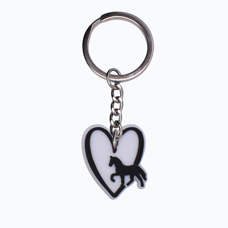 Wholesale 20pcs/pack Cowgirl PVC Soft Cartoon Keychain