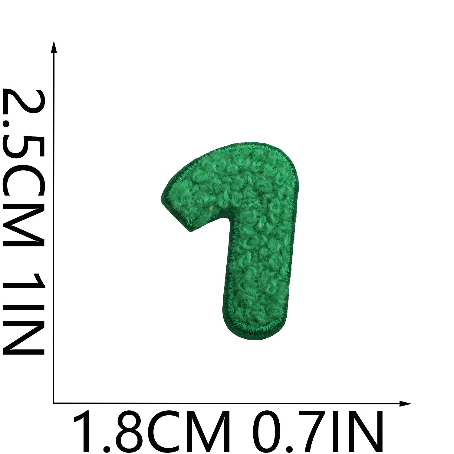 Wholesale Trendy Chenille Embroidered Alphabet Number Patches Iron On DIY Decorative Accessory For Clothing Bags Boutique Resale