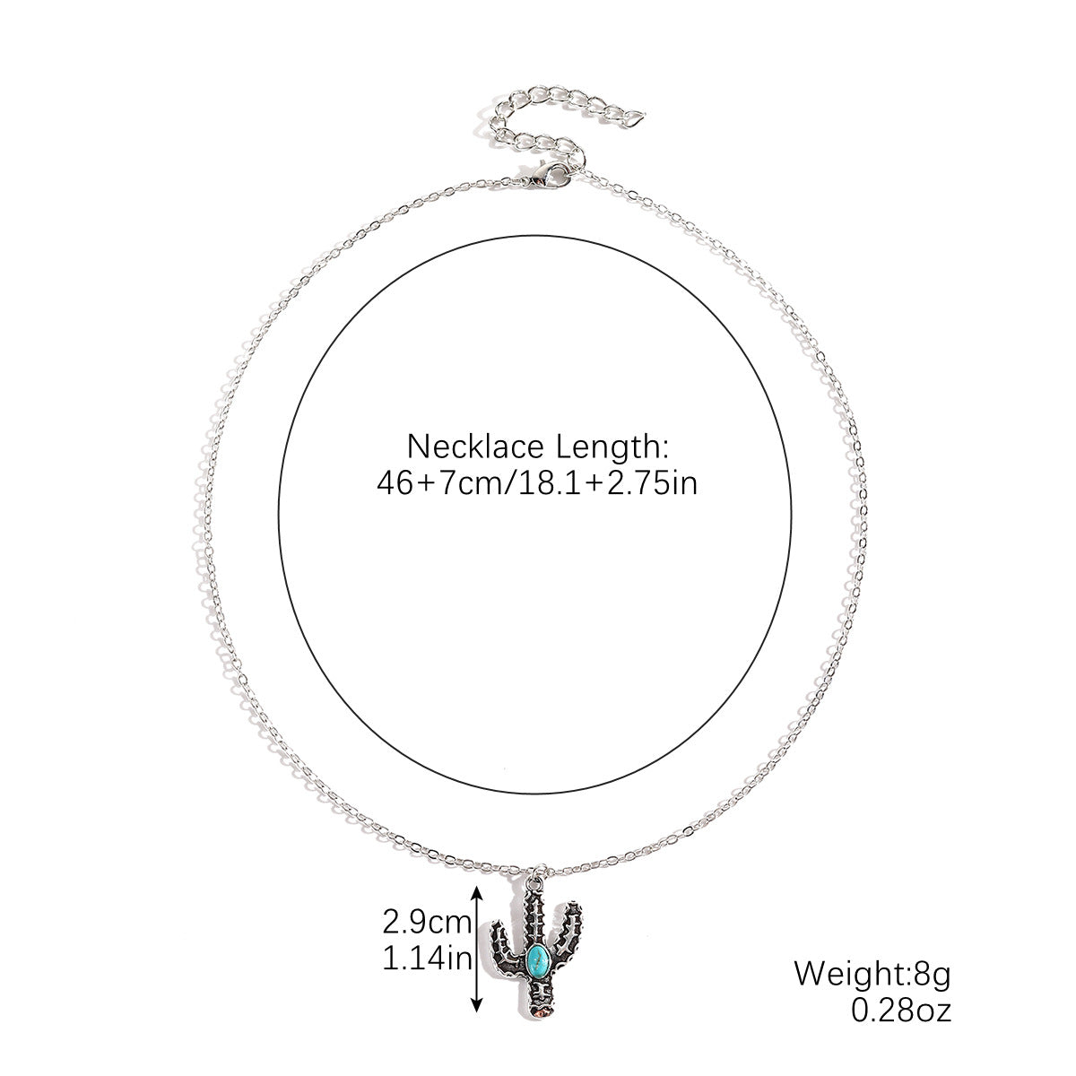 Wholesale Western Cowboy Turquoise Leather Necklace