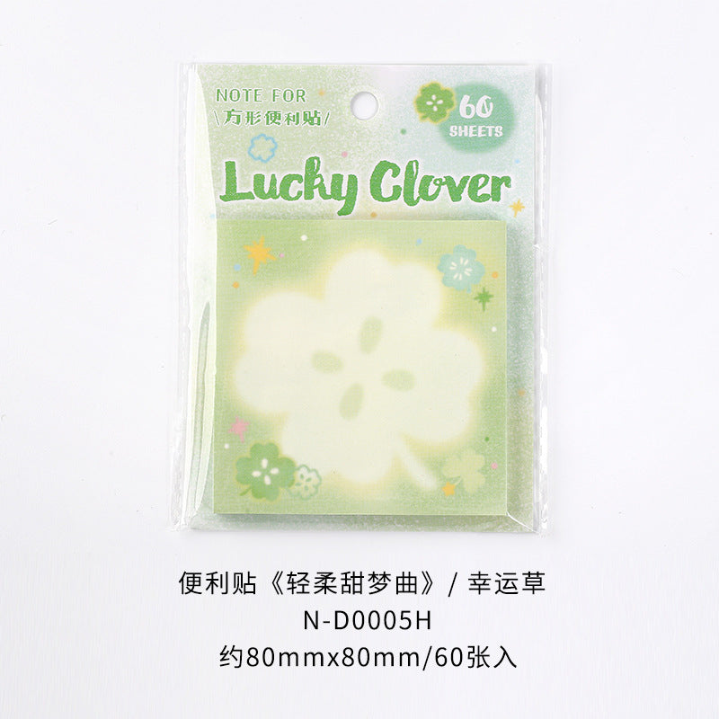 Wholesale Gentle Dream Song Post-it Cute Illustration Sticky Note