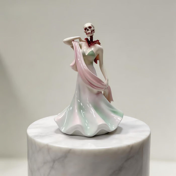 Wholesale Modern Ceramic Art Statue Trendy Broken Lady Figurine Chic Desktop Sculpture For Home Decor Gift Resale