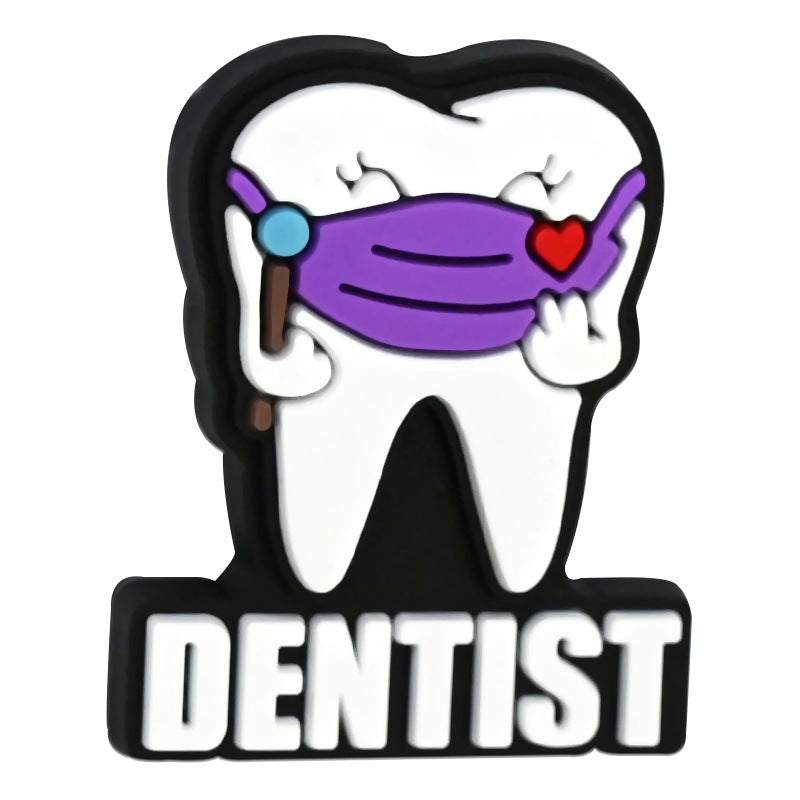 Wholesale Random 100pcs Tooth Protection Beads DIY Focal Beads