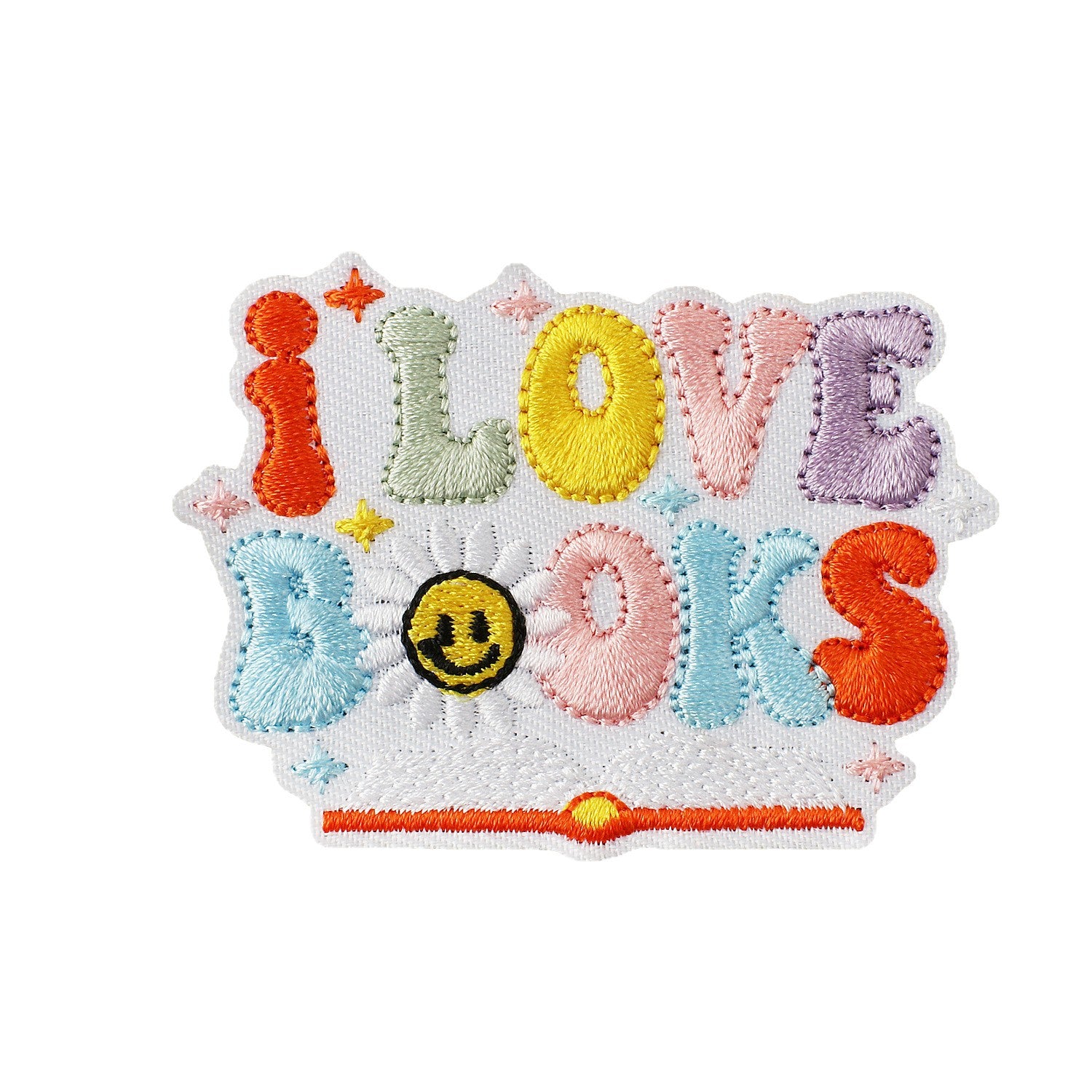 Wholesale Iron On Embroidered Patch Bear Book Design For Bags And Clothing Chic Boutique Craft