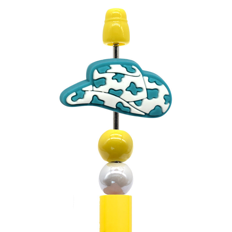 Wholesale Random100pcs/pack DIY Pen Beads High-Value Student Stationery Jewelry