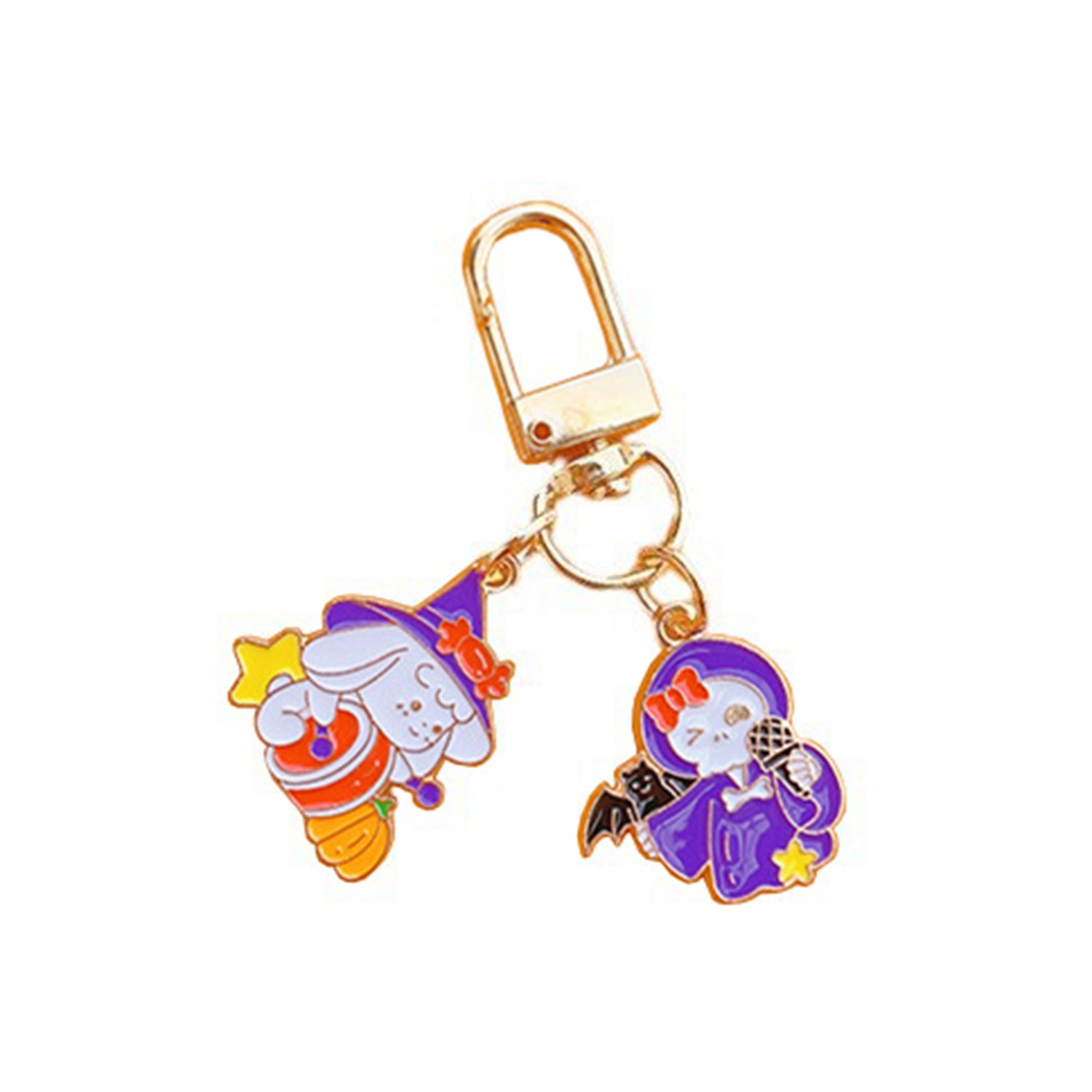 Wholesale Halloween Ghost Cartoon Cute Pumpkin Ghost Alloy Keychain