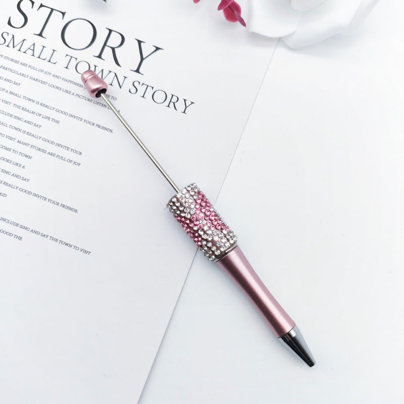 Wholesale Pink Butterfly Diamond Bead beadable pens