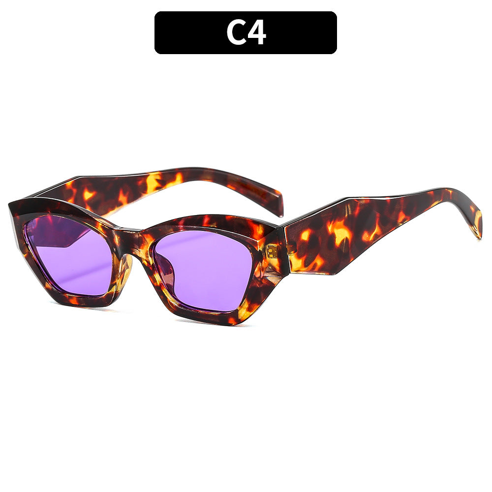 Wholesale Irregular Sunglasses Bud Glitter Sunglasses