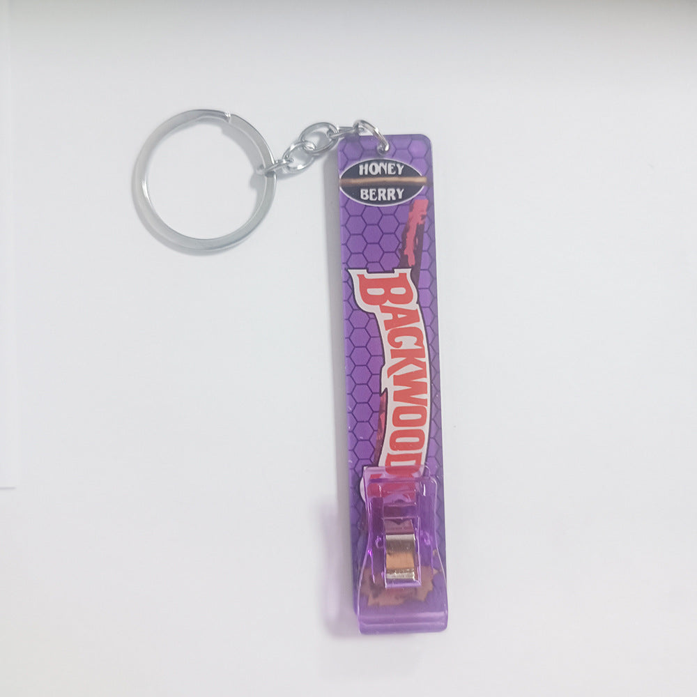 Wholesale Contactless Card Reader Clip Acrylic Keychain