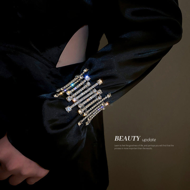 Wholesale Diamond Inlaid Crystal Alloy Bracelet